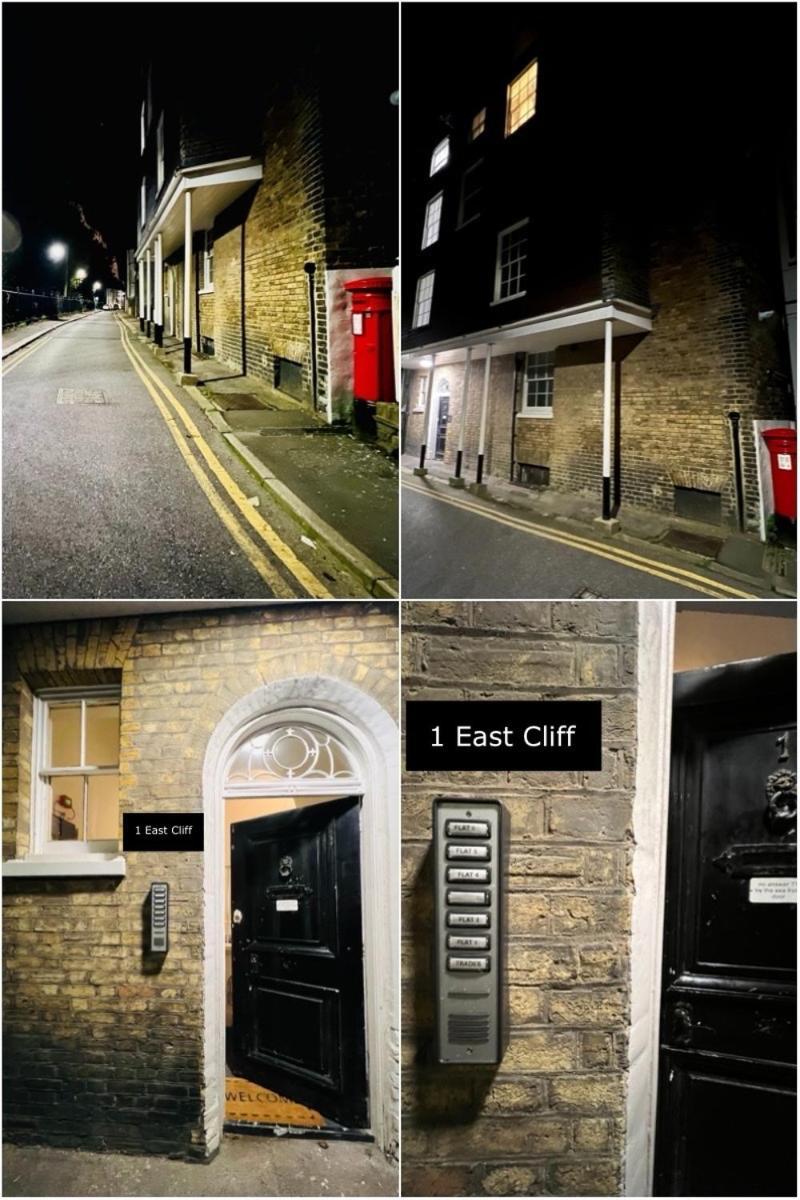 Flat 4 Marine Parade House, 1 East Cliff- Next To Dover Port, White Cliffs, Beach, Castle 외부 사진